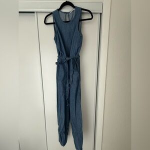 GAP Blue Denim Jumpsuit